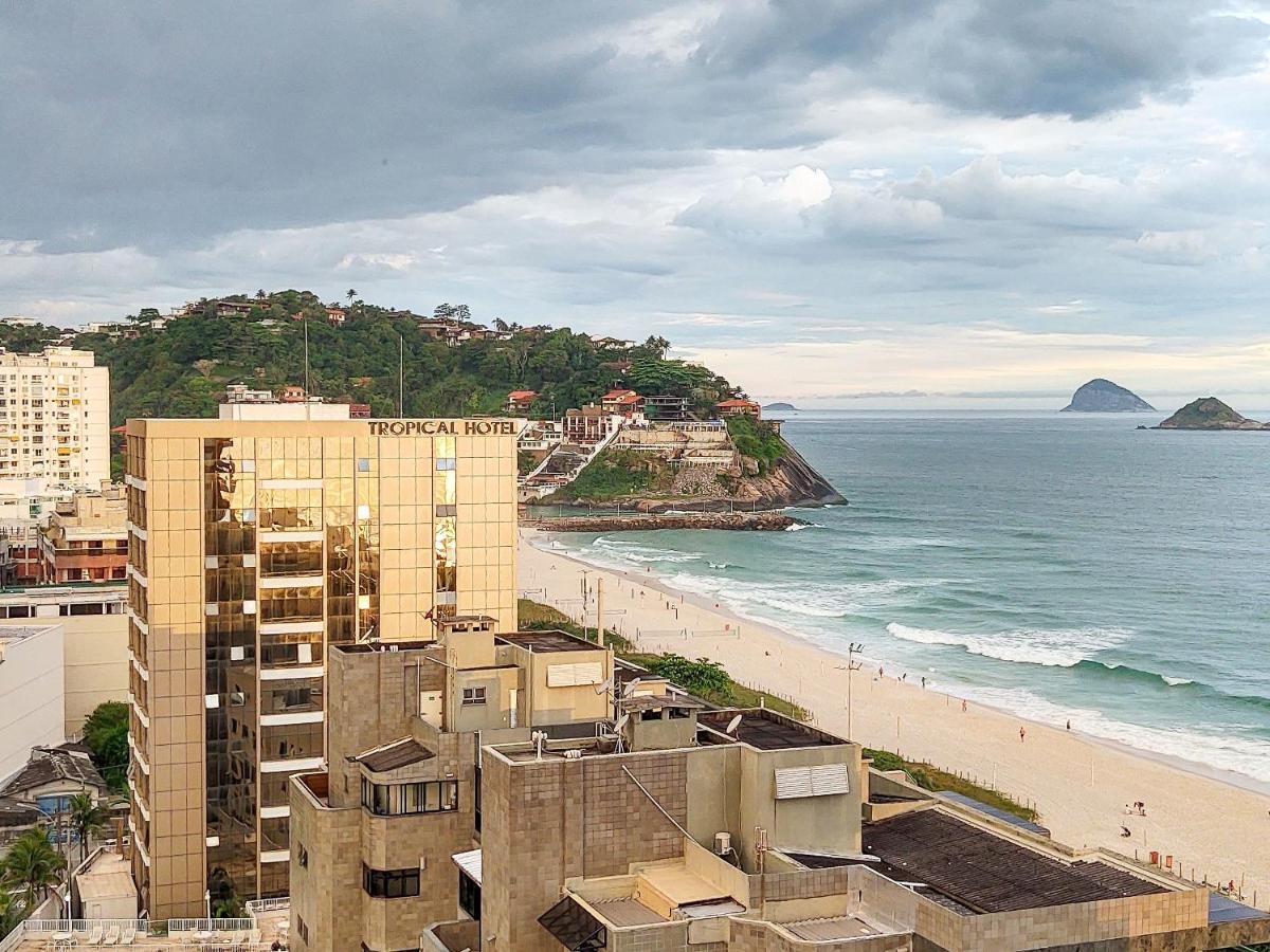 Apart Barra Leme Com Vista Mar E Montanha B1-001 Appartamento Rio de Janeiro